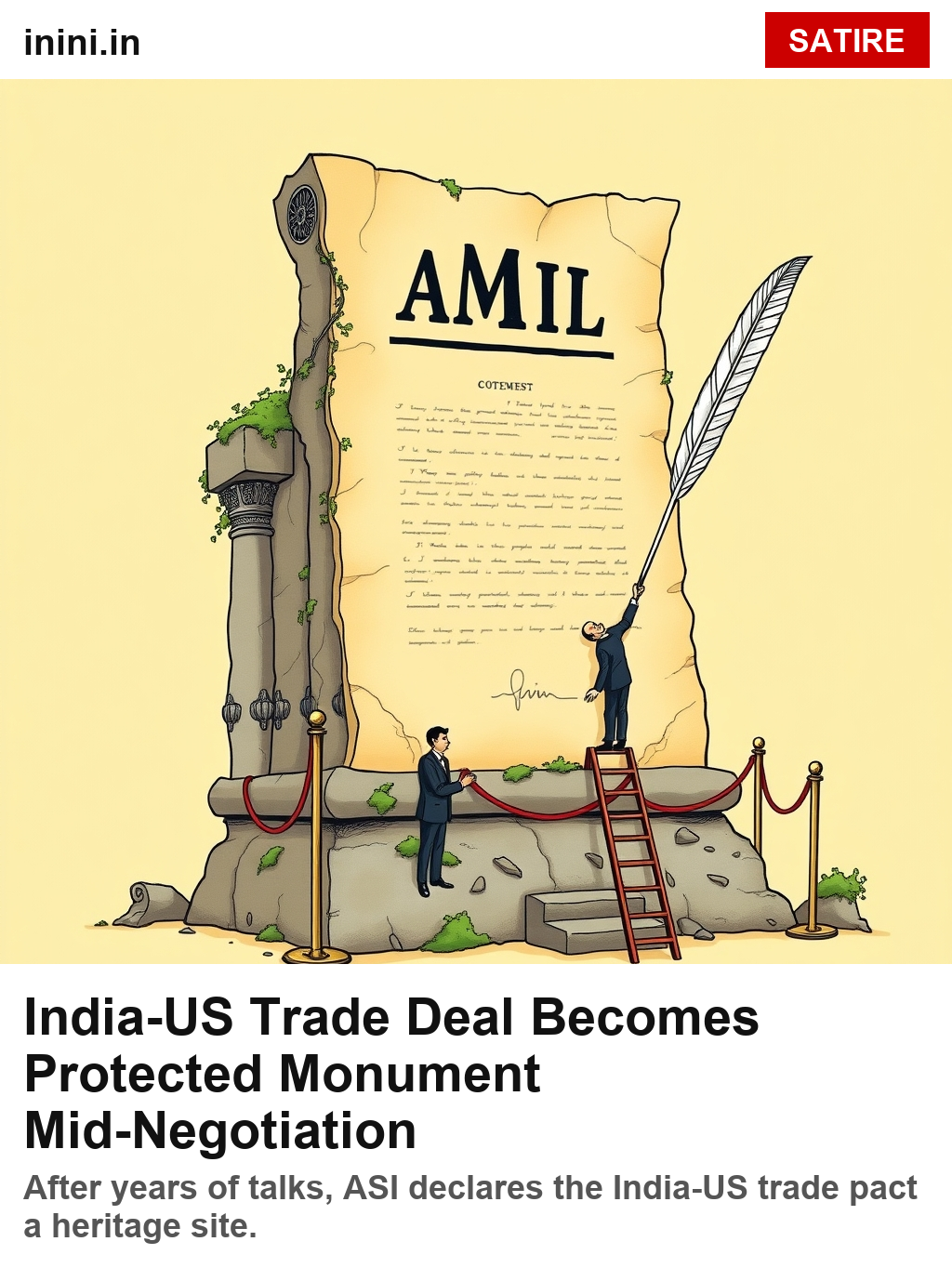 flat-colour Amul cartoon